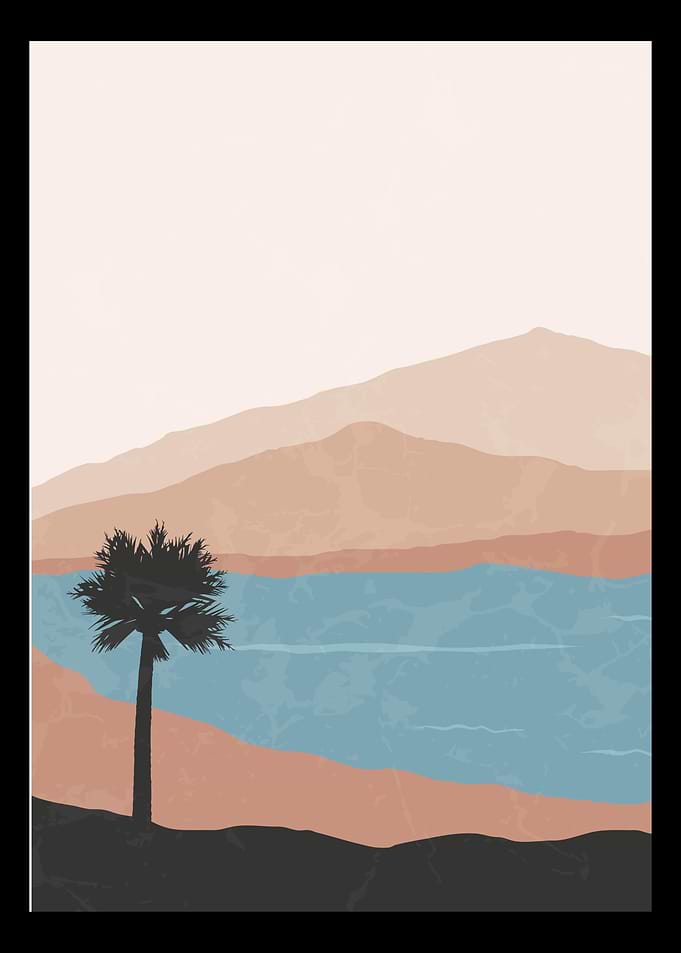 abstract mid century