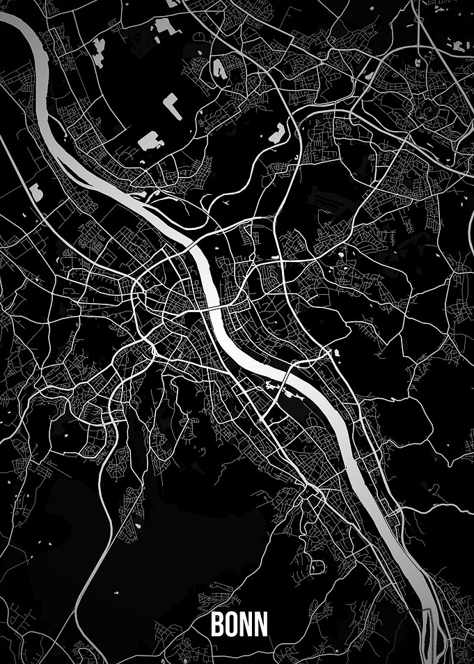 Bonn dark map