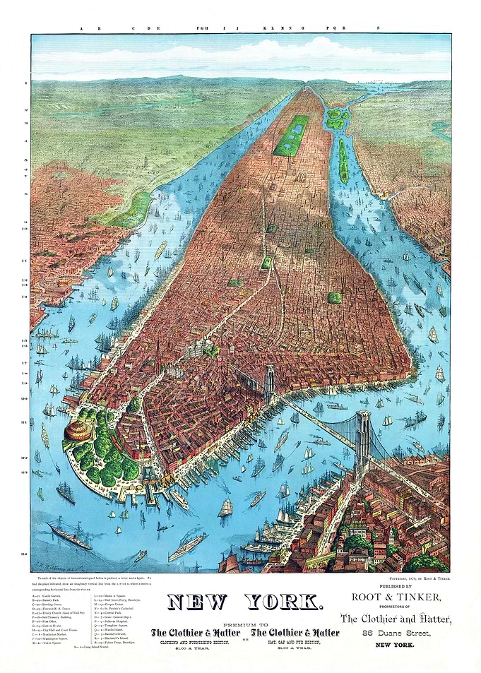 Map of New York