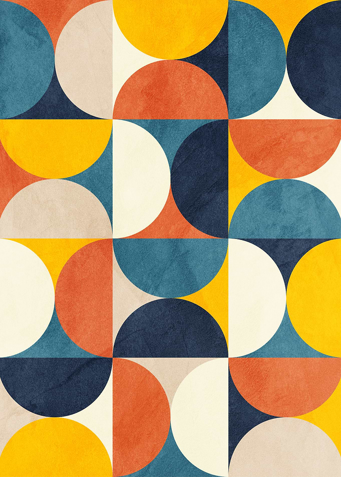 GEOMETRIC ABSTRACT 72A1
