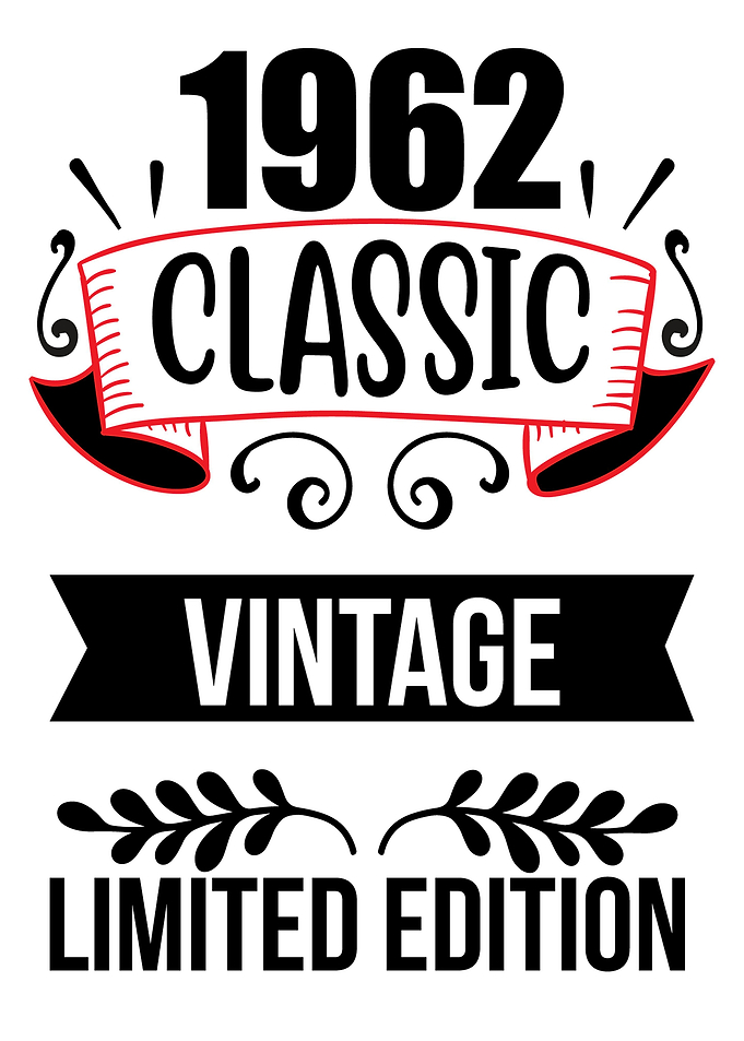Classic Vintage born 1962