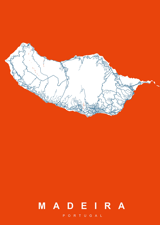MADEIRA Map PORTUGAL