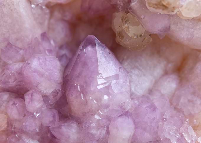 pink amethyst quartz