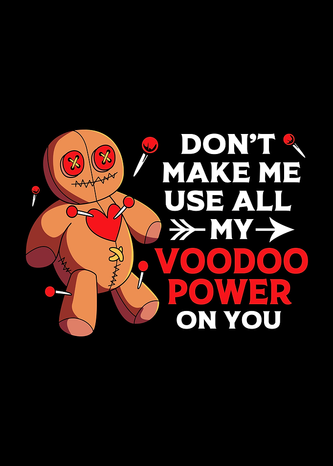 Funny Goth Voodoo Doll