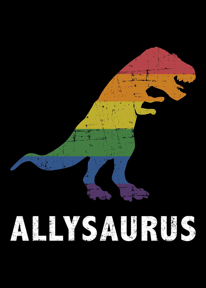 Allysaurus dinosaur in rai