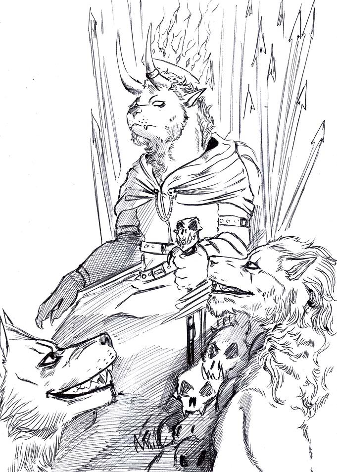 Hell Throne BW