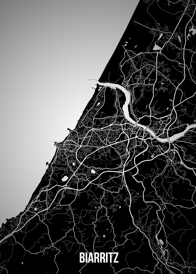 Biarritz dark map