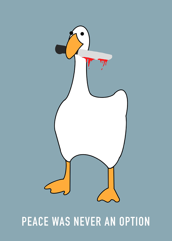 Funny Goose Animal