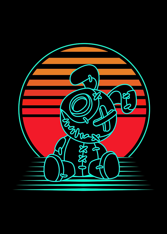 Retro Voodoo Doll