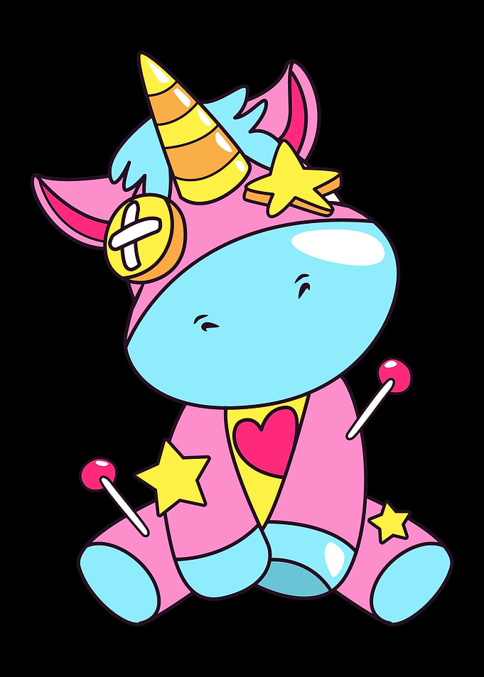 Pastel Voodoo Unicorn