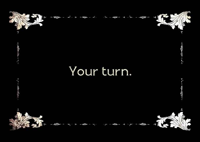 Film frame old your turn