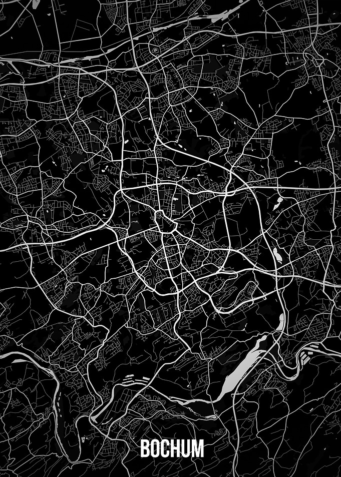 Bochum dark map