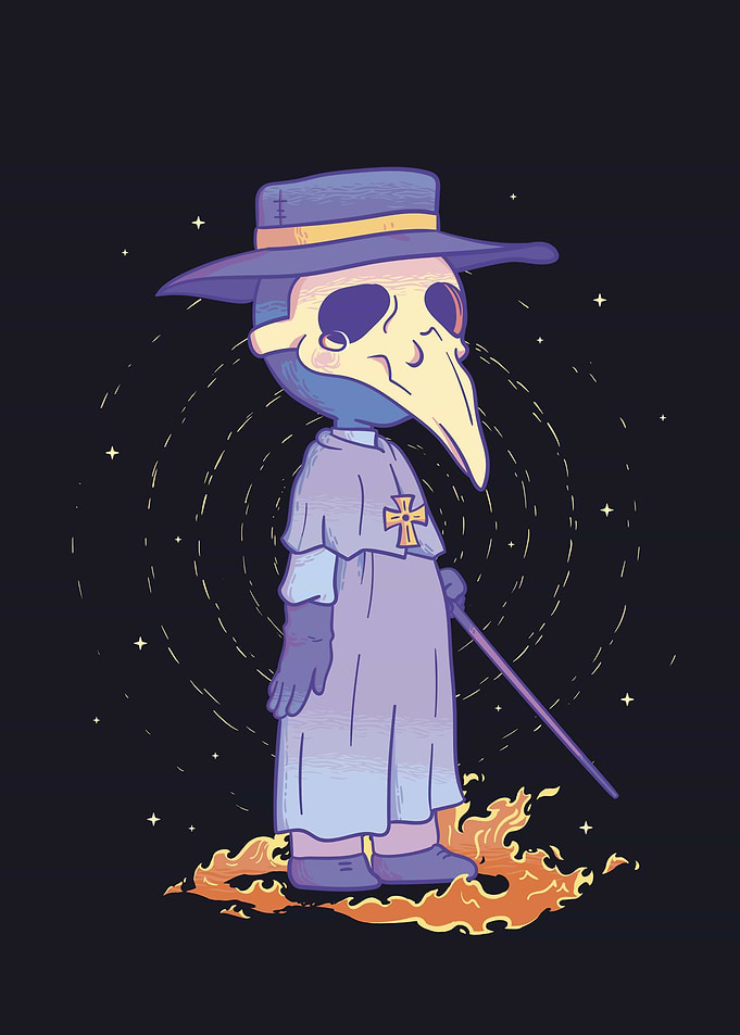 Plague doctor kawaii