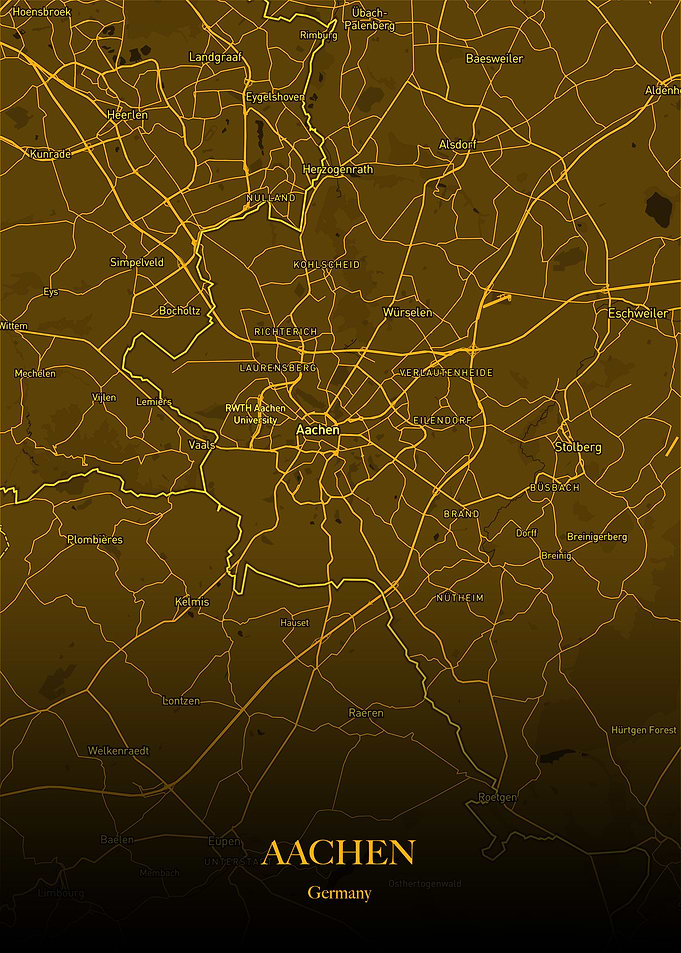 Aachen Gold Map