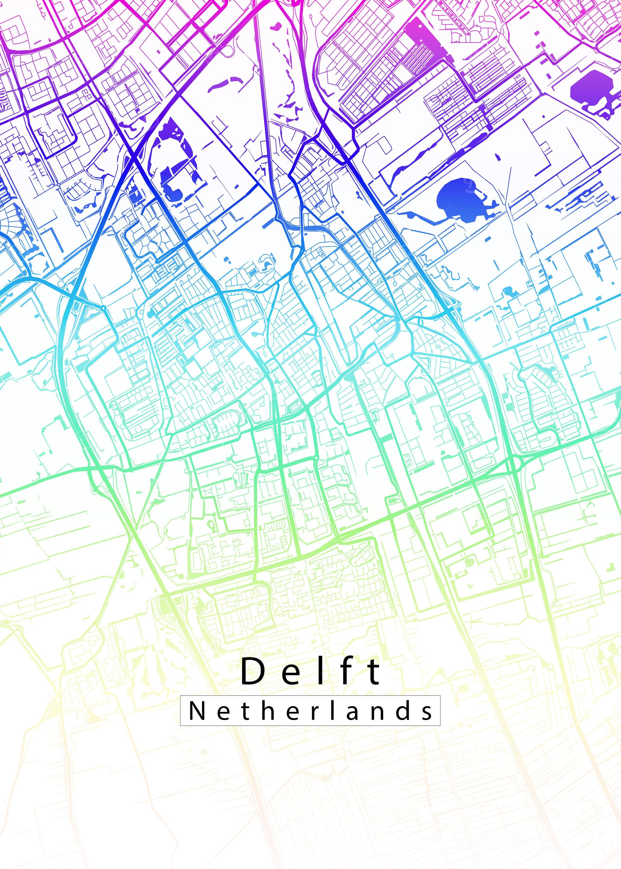 Delft City Map