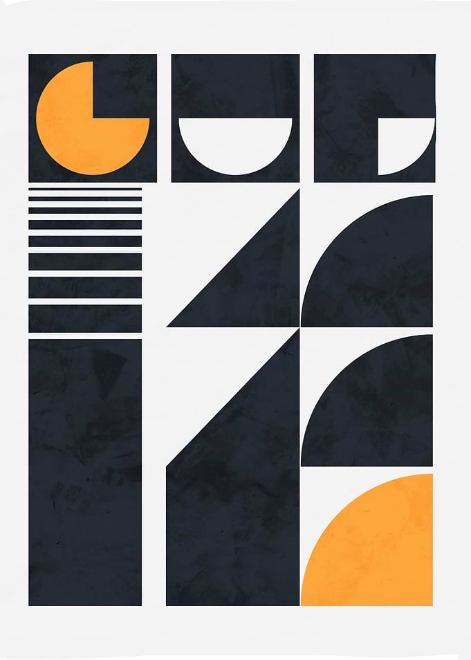 GEOMETRIC ABSTRACT 228B
