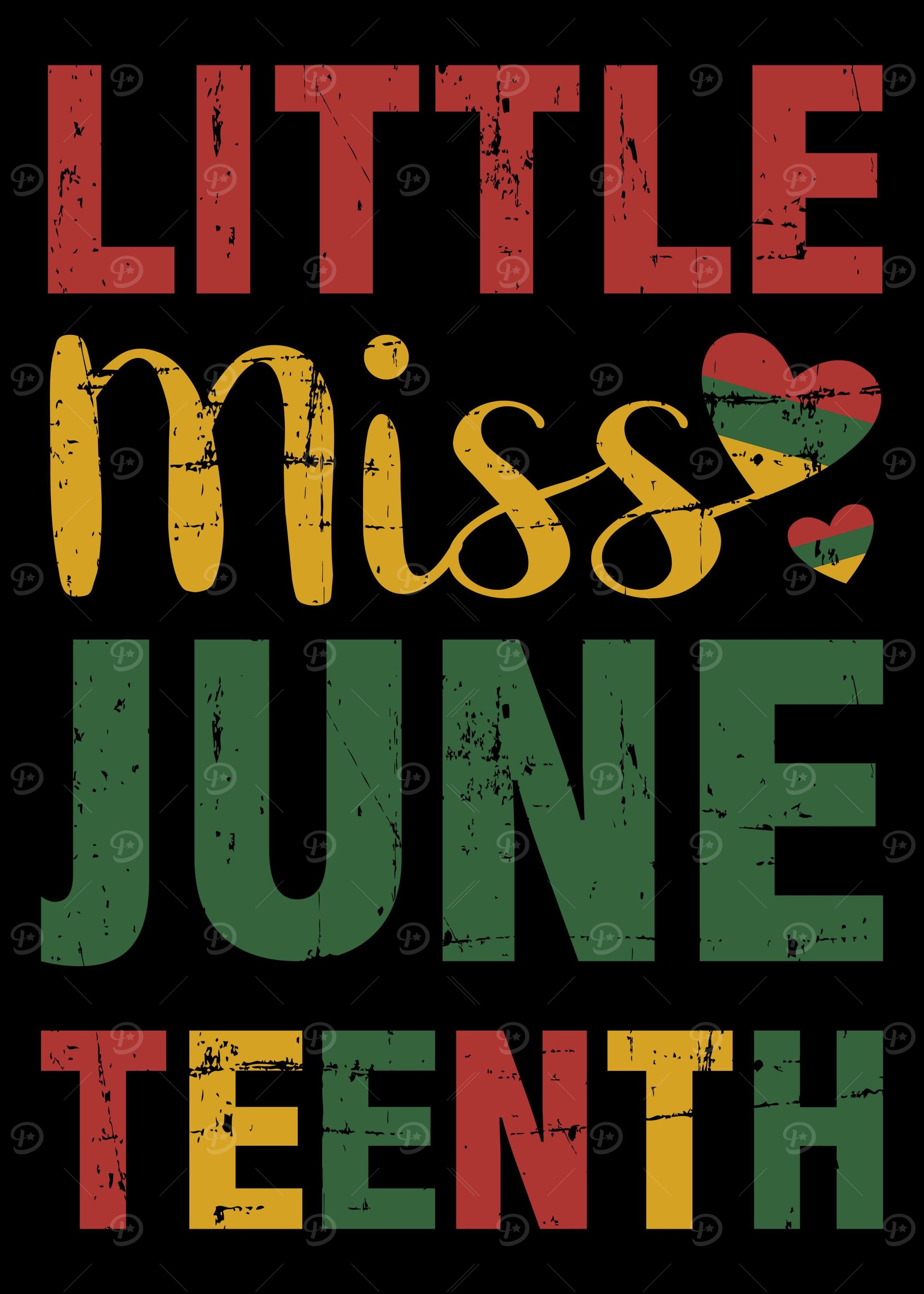 Little miss juneteenth cel
