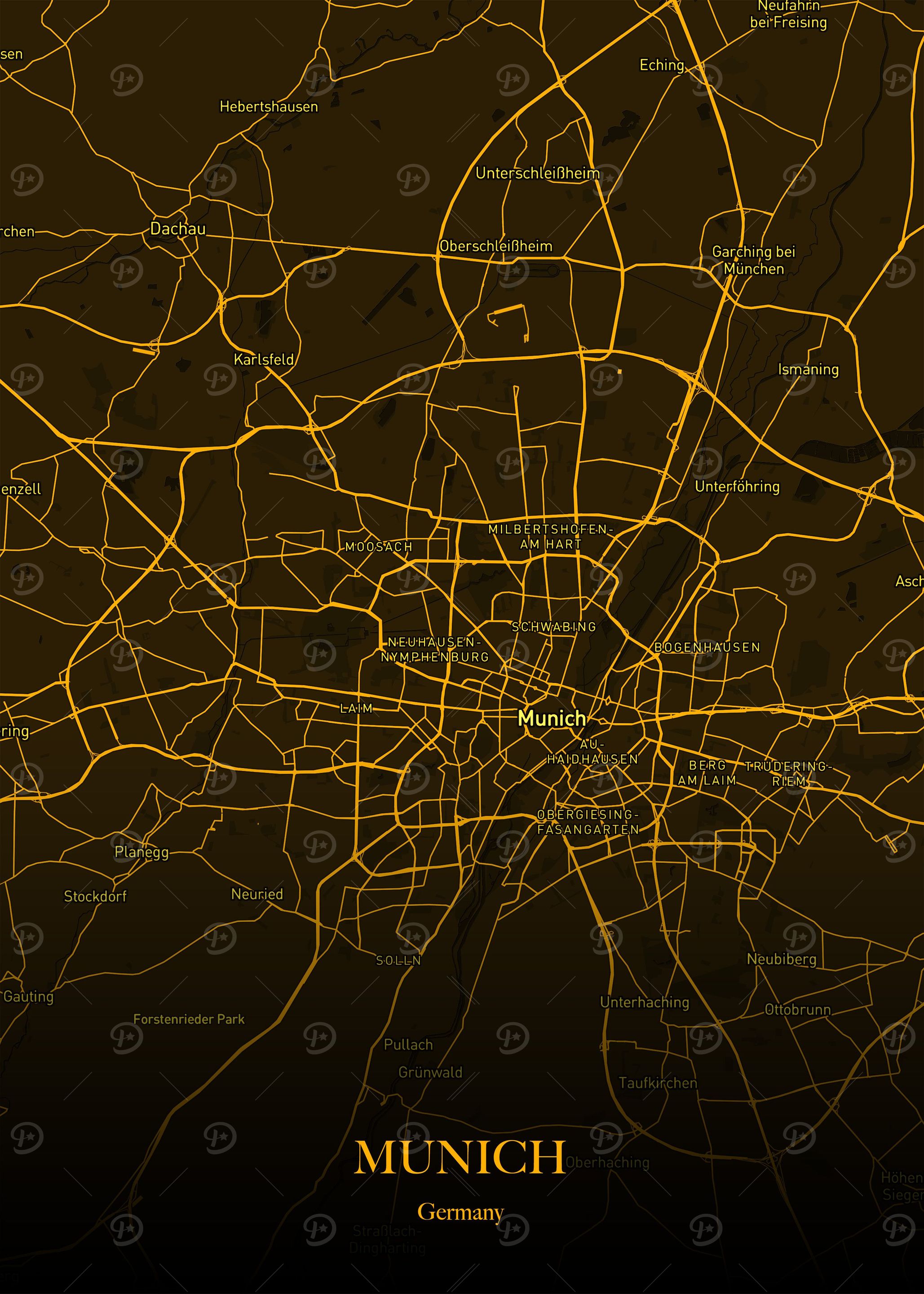 Munich Gold Maps