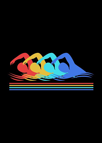 Retro Swimming