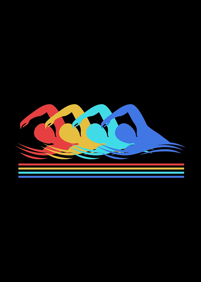 Retro Swimming