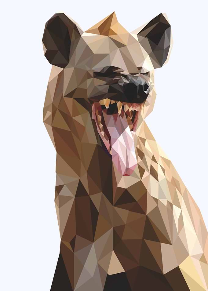 nursery animal hyena