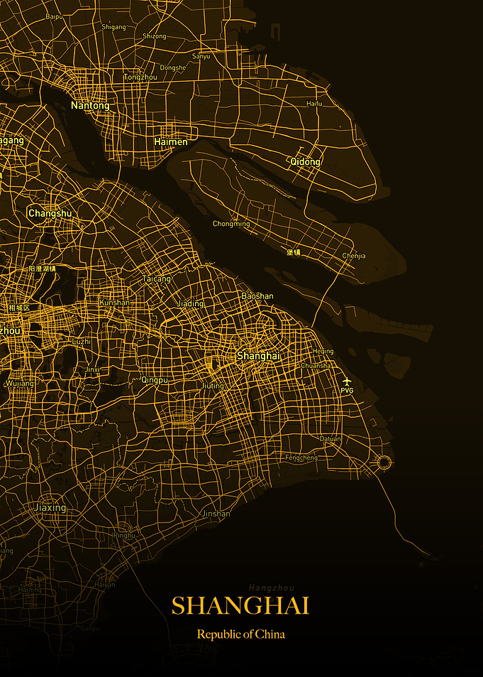 Shanghai Gold Maps