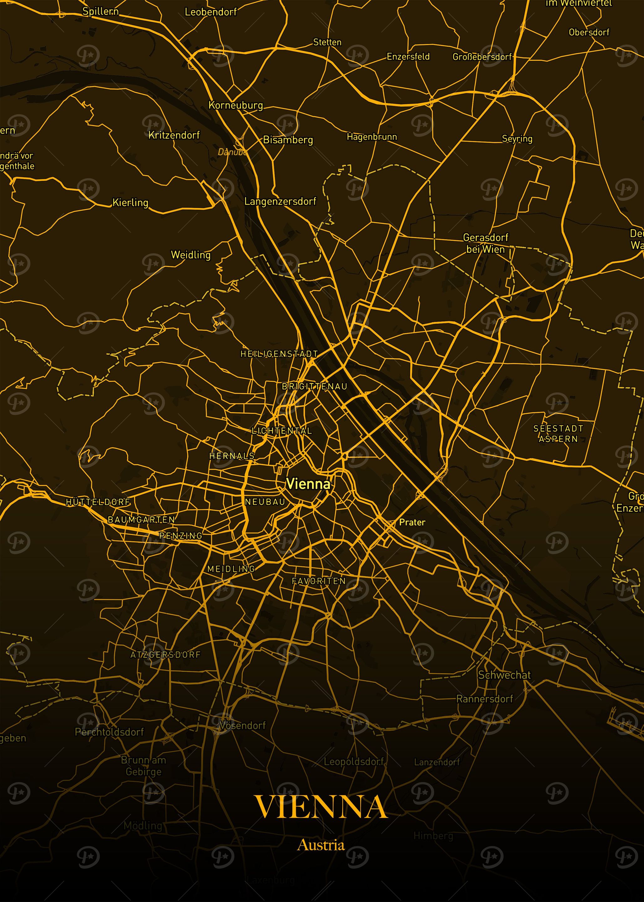 Vienna Gold Maps