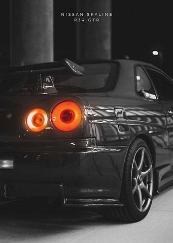 Nissan Skyline R34 GTR 01