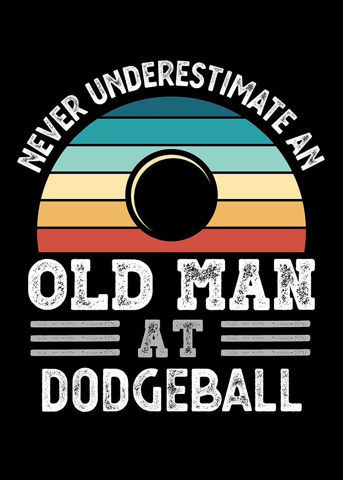 Old Man at Dodgeball