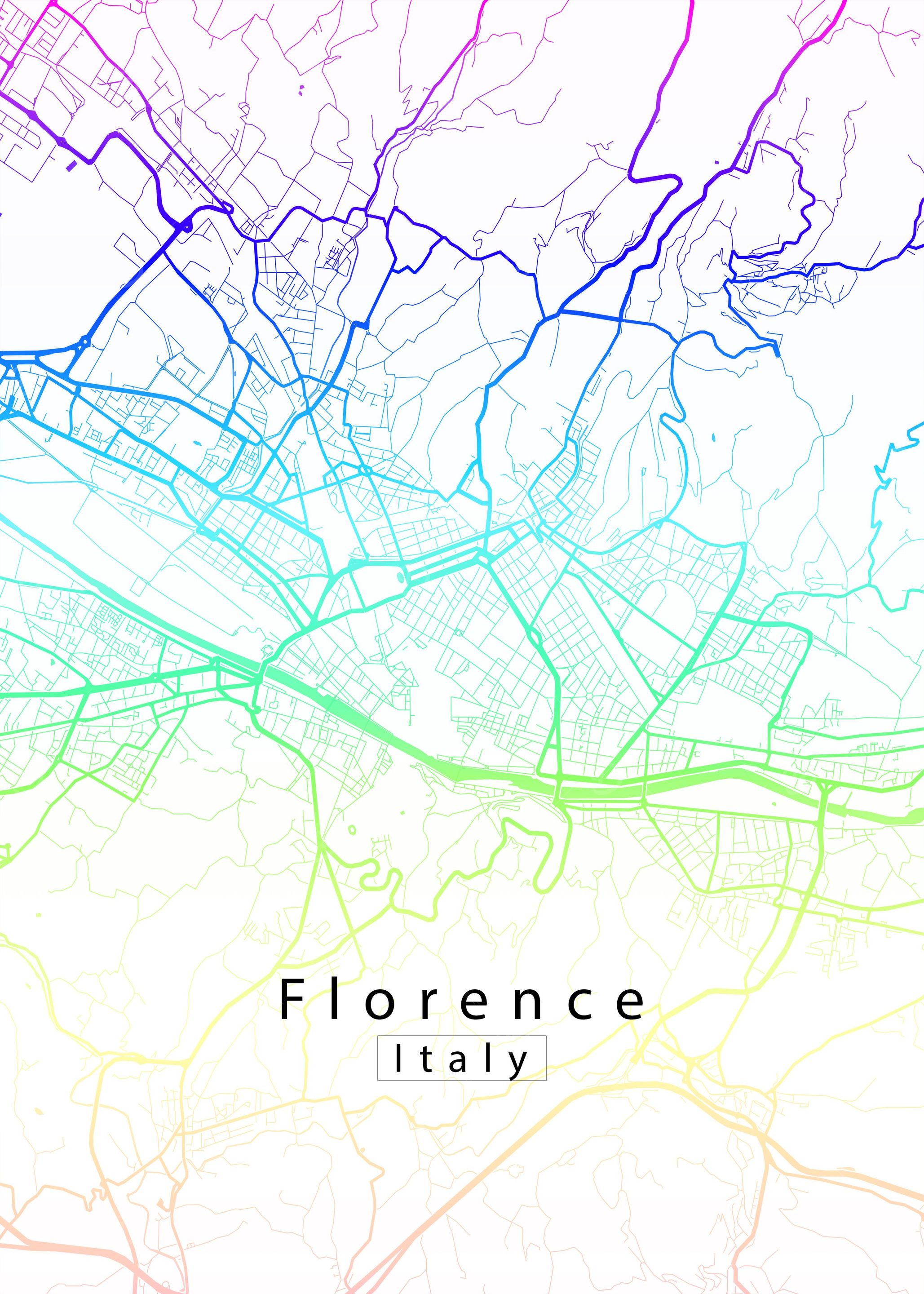 Florence City Map