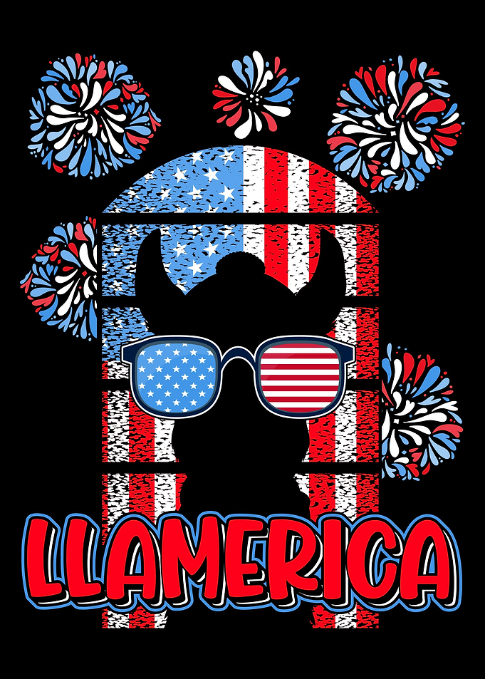 Patriotic Llama USA