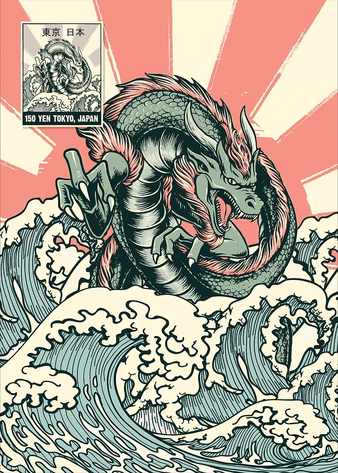 Dragon Kanagawa Wave