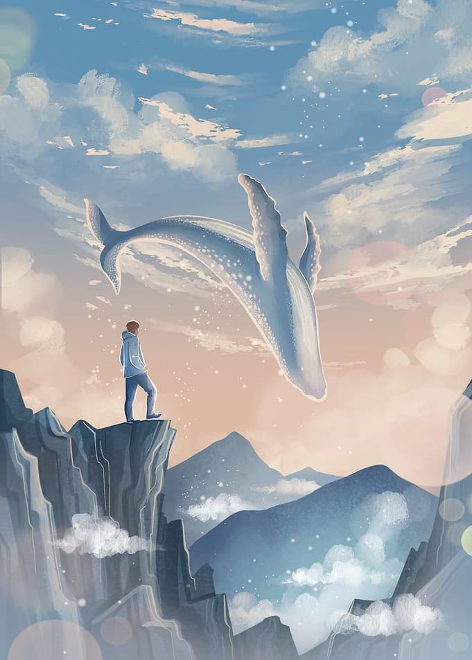 Flying whale