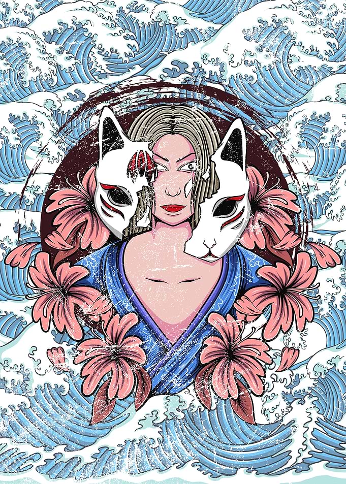 geisha and the sea