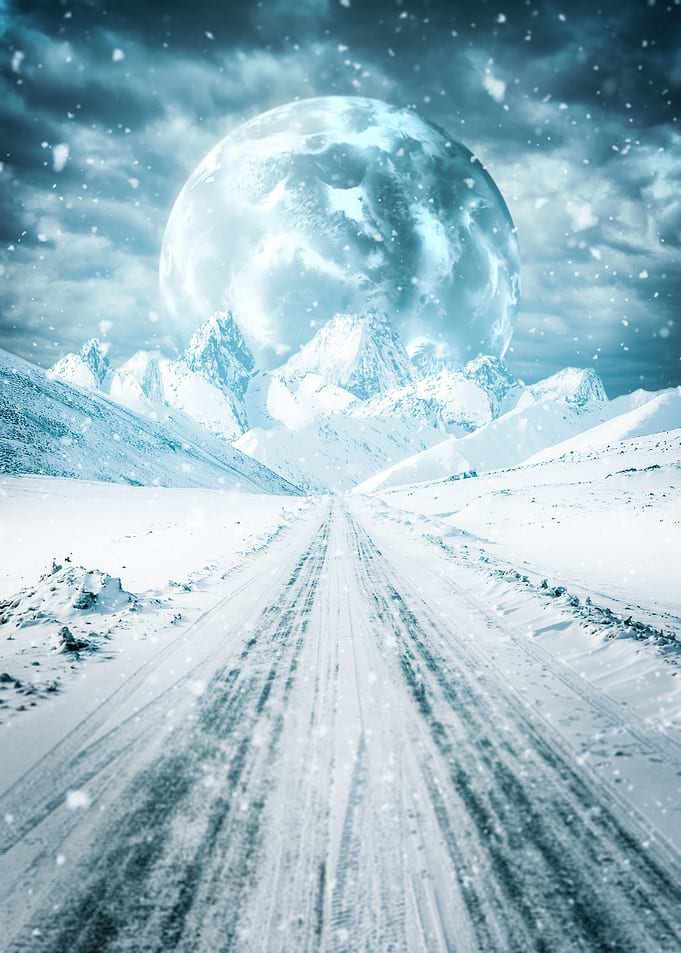 Snowy Road
