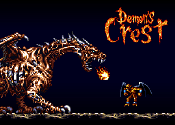 Demons Crest Pixel