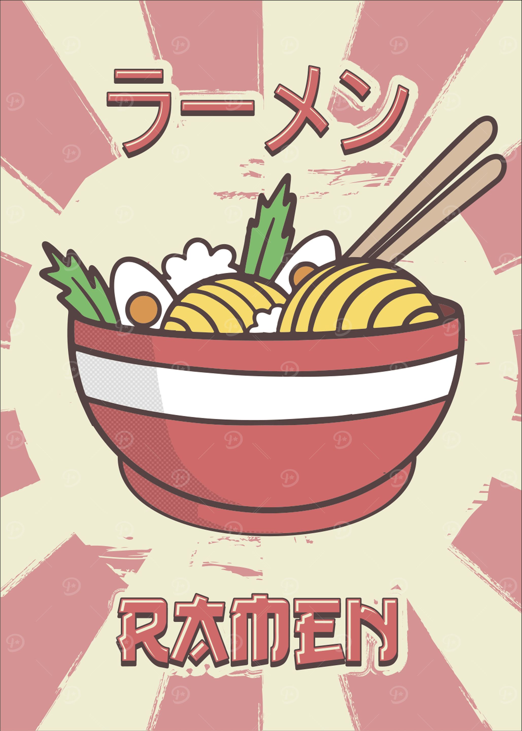 Japanese Ramen Noodles