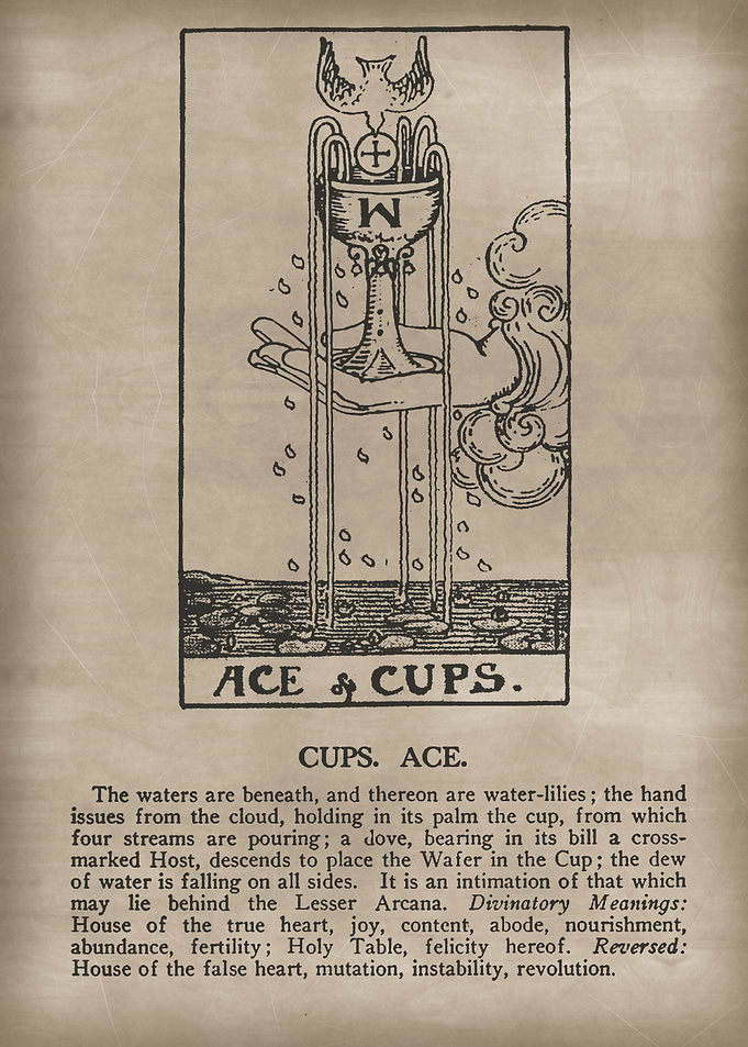Ace of Cups Tarot Card