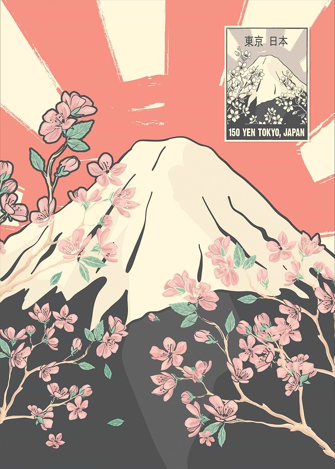 Mt Fuji Cherry Blossom