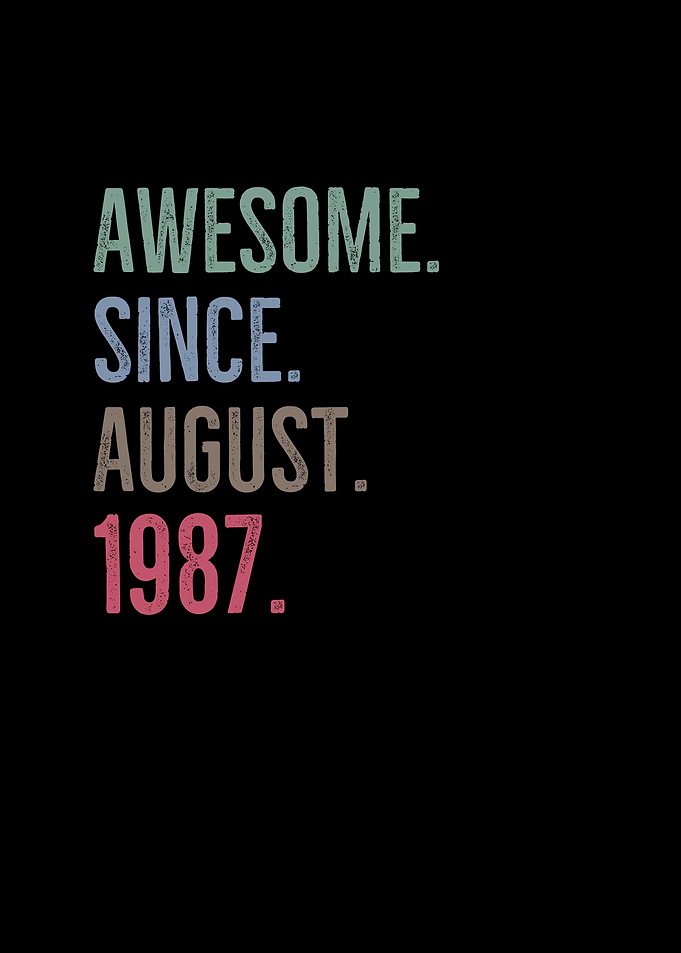 Awesome Since August 1987