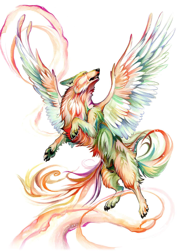 Winged Wolf