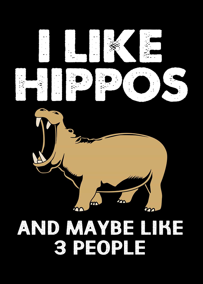 Funny Hippo
