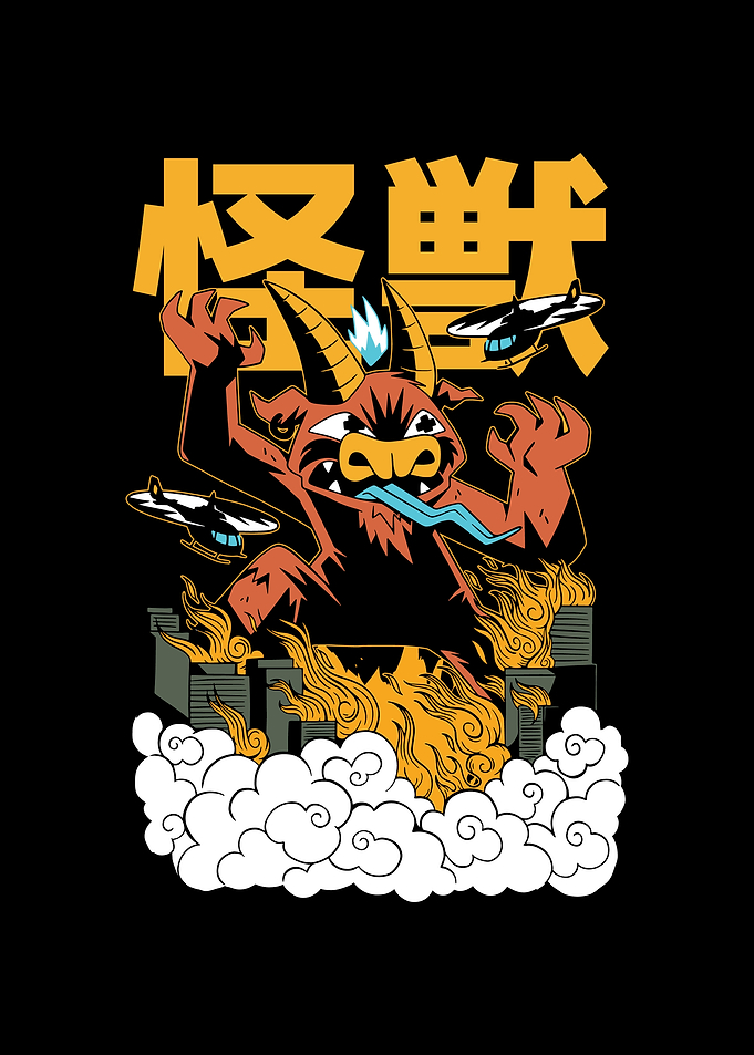 Goat baphomet monster