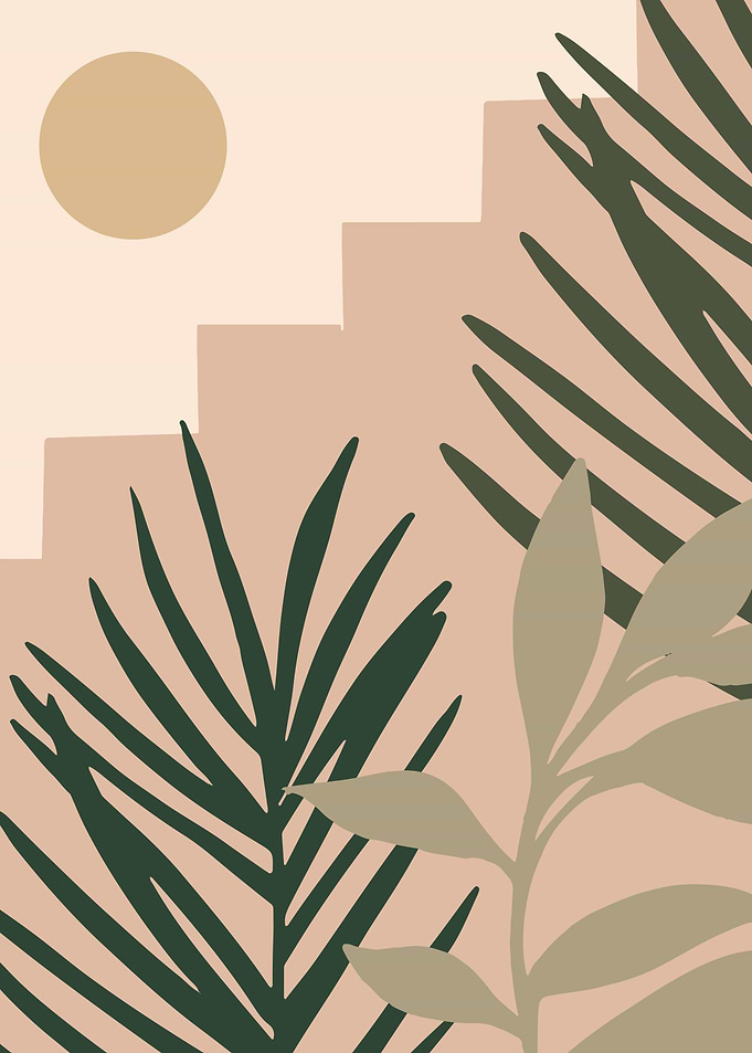 Mid century botanical art