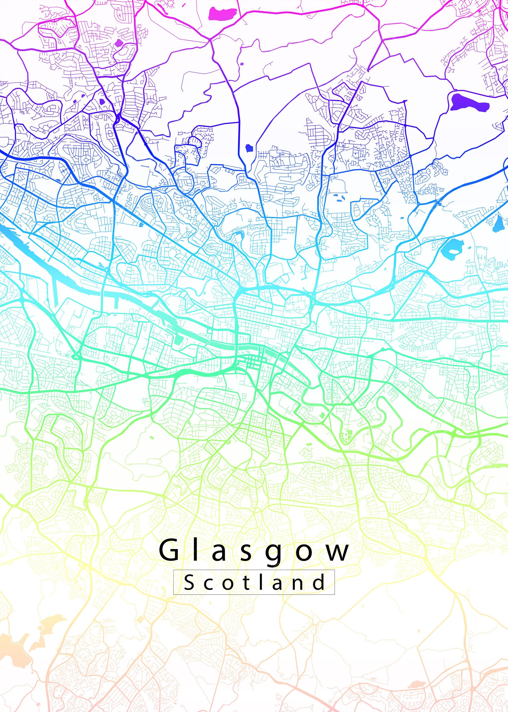 Glasgow City Map