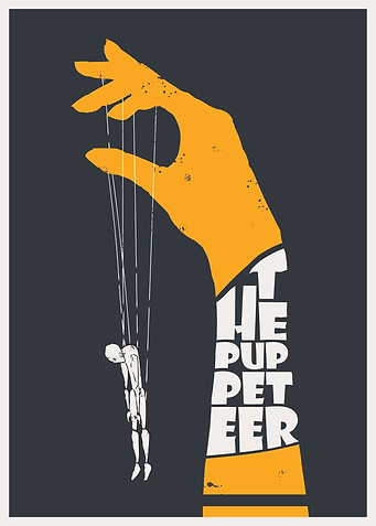 The Puppeteer Theater blue