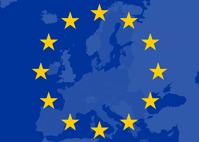 European Union flag stars