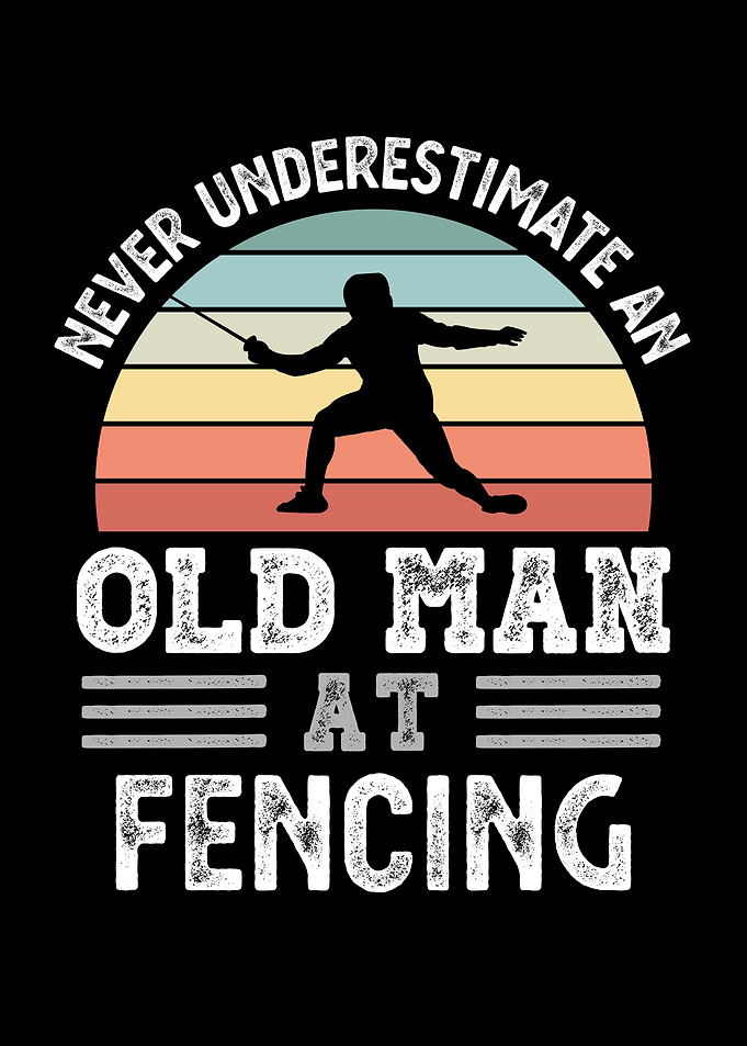 Old Man at Fencing Fathers