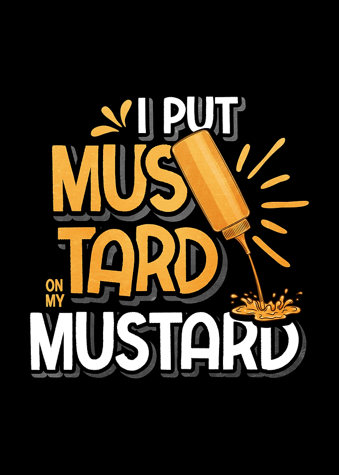 Put Mustard Sauce Gift