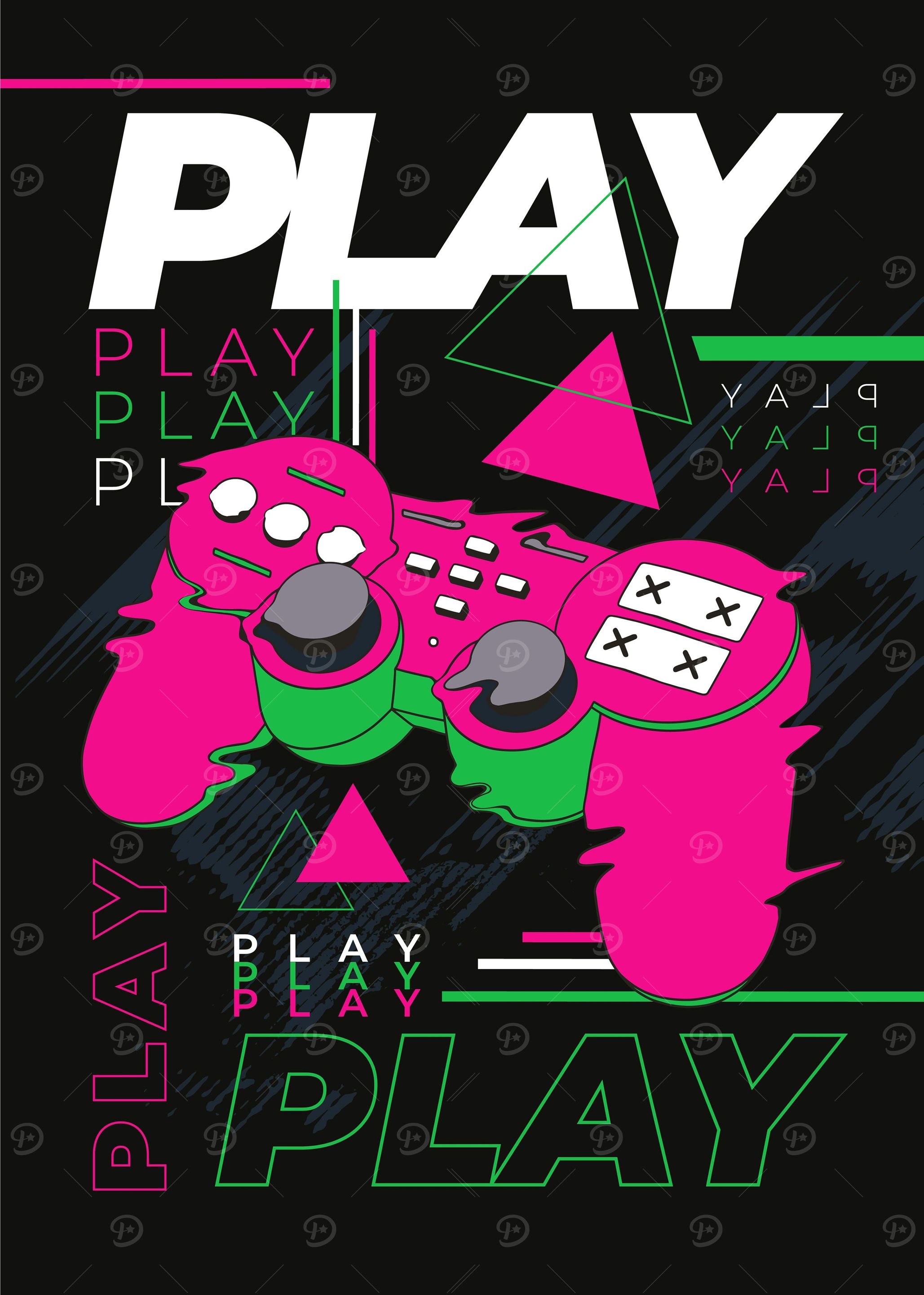 Play Gaming Video Gamer
